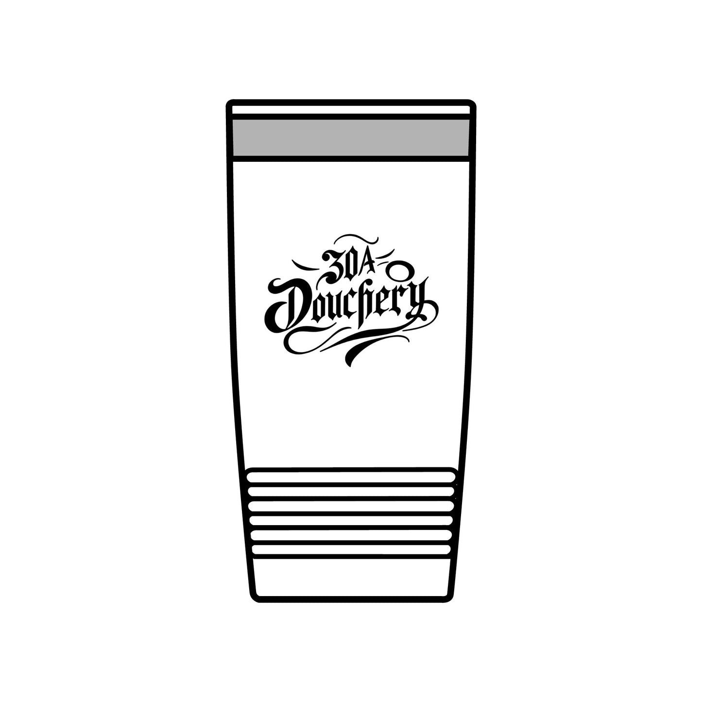Douchery 20oz Insulated Tumbler - Perfect for Douche Bag Coffee Lovers & Beach Days