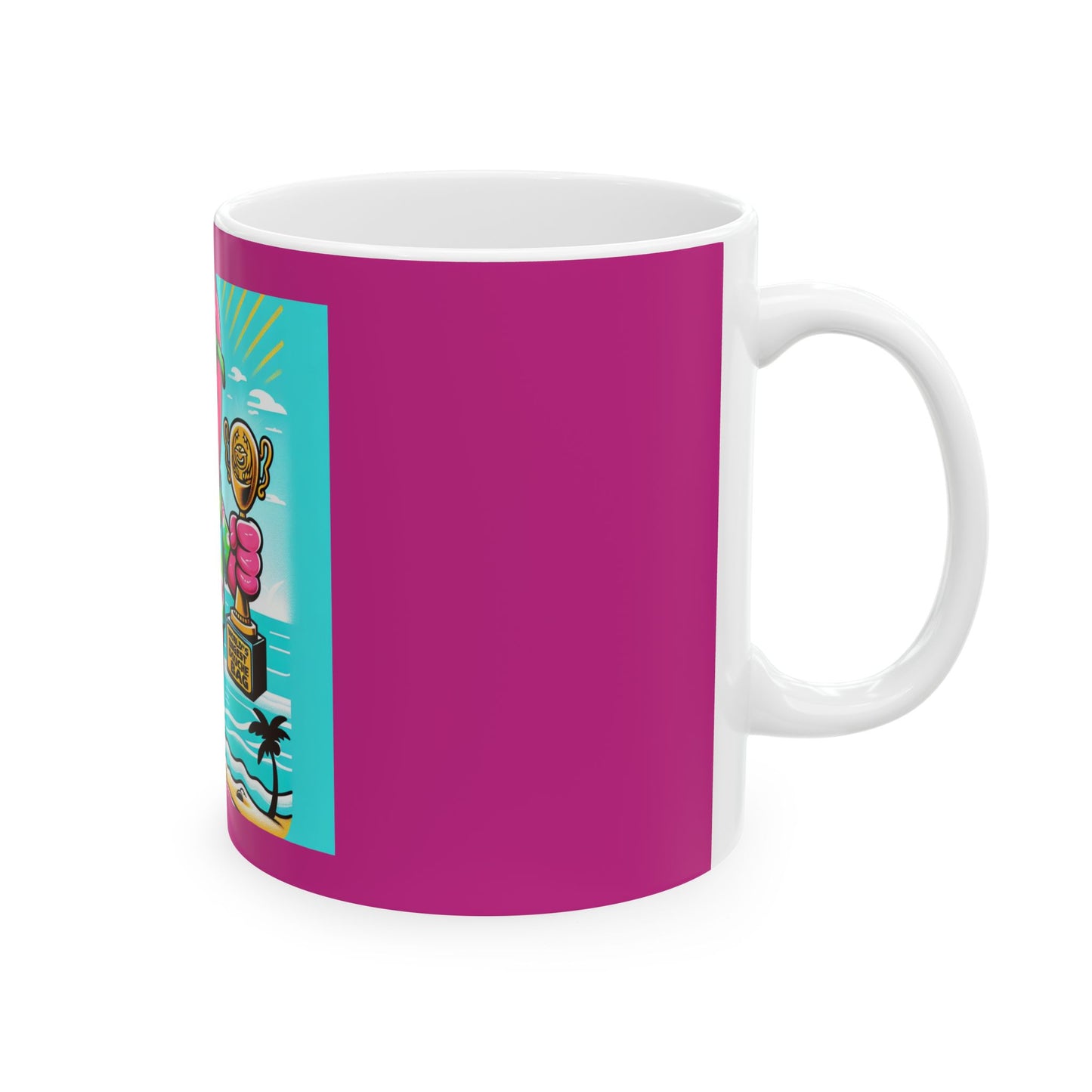 Worlds Biggest Douche Bag Coffee Cup - Fun Colorful 11oz & 15oz Coffee Cup